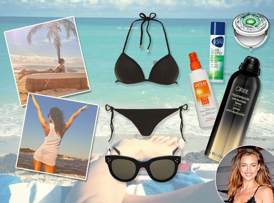Irina Shayk, What's in Her Beach Bag? Irina Shayk, What's in Her Beach Bag?